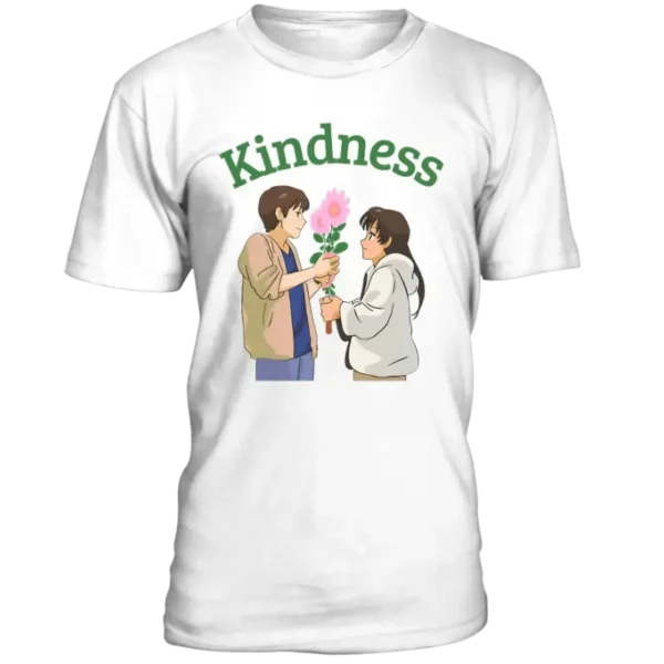 T-Shirt col rond Unisexe Kindness