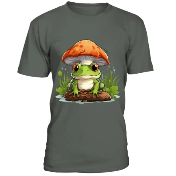 T-Shirt mushroom frog