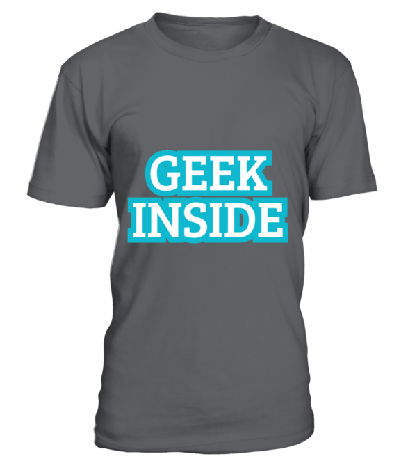 T-Shirt col rond Unisexe Geek Inside