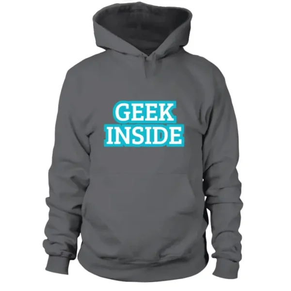 Sweat à capuche Unisexe Geek Inside