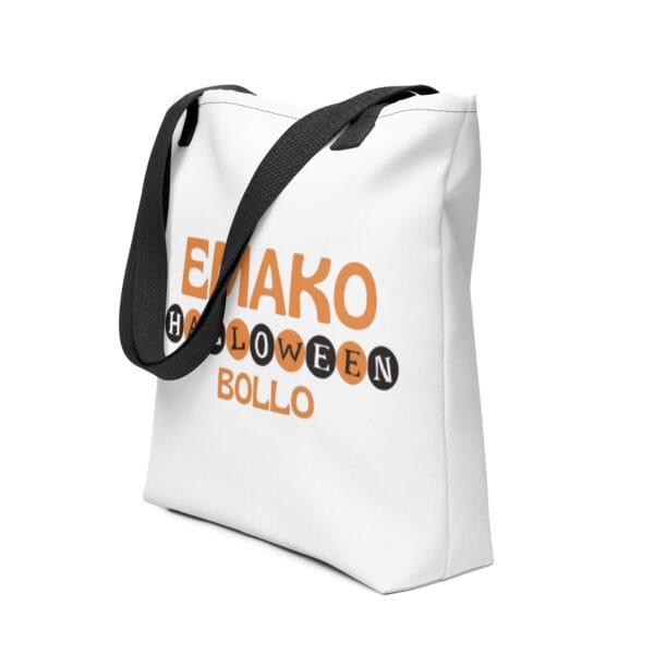 sac fourre tout Emako halloween bollo de couleur blanche