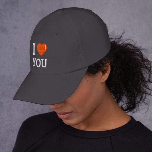 Casquette Baseball Originale I Love You : Ajustement parfait, look tendance. – Image 7