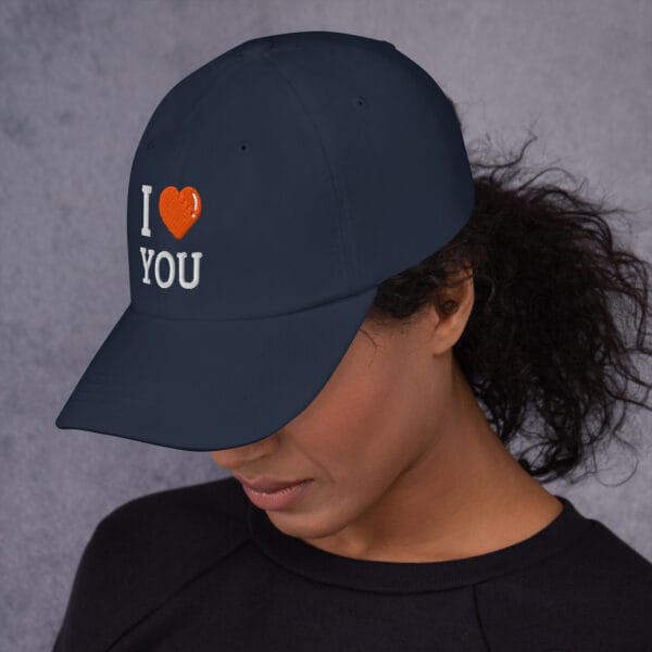 Casquette Baseball Originale I Love You : Ajustement parfait, look tendance. – Image 5