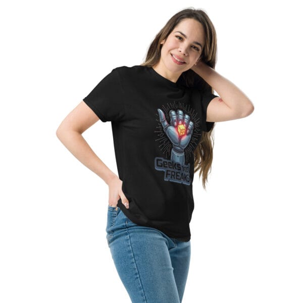 T-shirt classique unisexe robo dice – Image 5