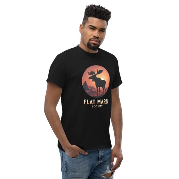 T-shirt classique unisexe Flat – Image 16