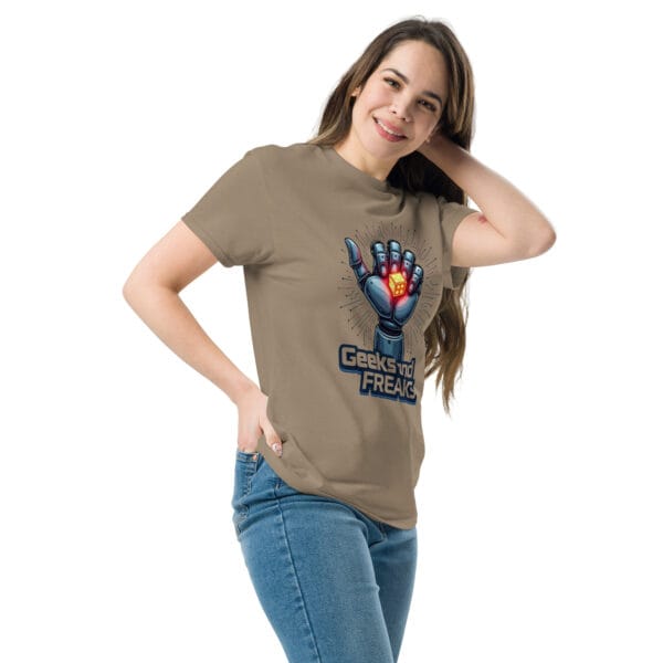 T-shirt classique unisexe robo dice – Image 11