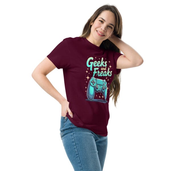 T-shirt classique unisexe geeks – Image 3