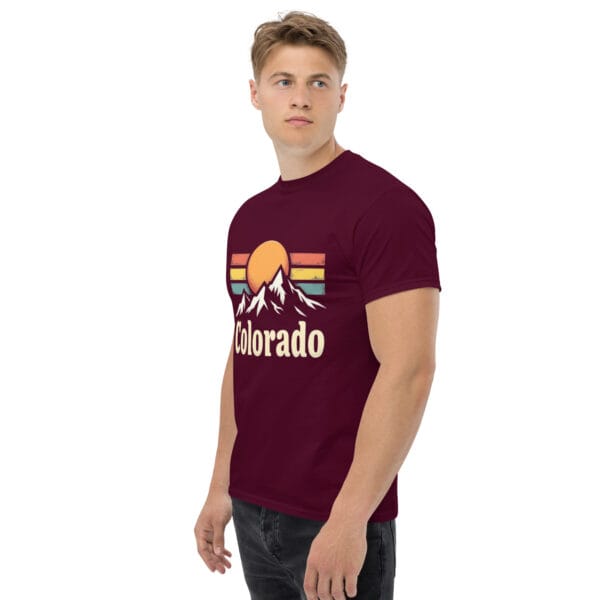 T-shirt classique unisexe colorado vibes – Image 5