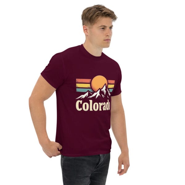 T-shirt classique unisexe colorado vibes – Image 7