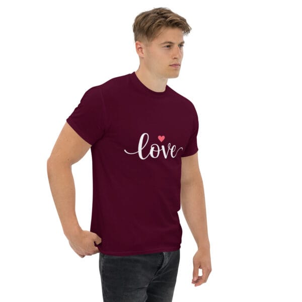 T-shirt classique unisexe Heartfelt love – Image 7