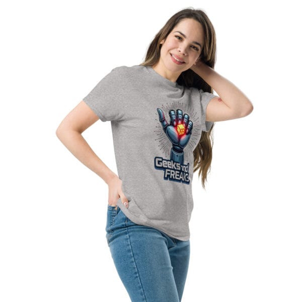 T-shirt classique unisexe robo dice – Image 14