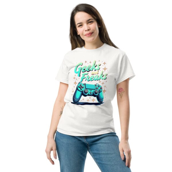 T-shirt classique unisexe geeks – Image 19