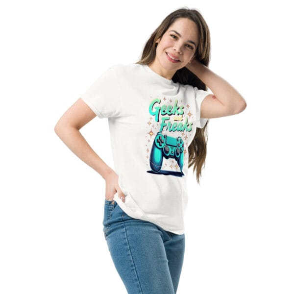 T-shirt classique unisexe geeks – Image 20