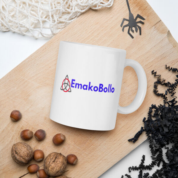 Mug Blanc Brillant EmakoBollo – Image 2