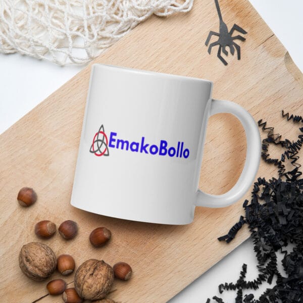 Mug Blanc Brillant EmakoBollo