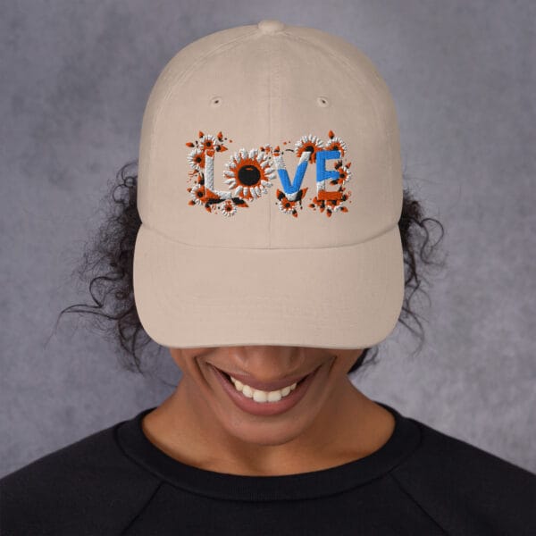 Casquette de Baseball Floral love – Image 10